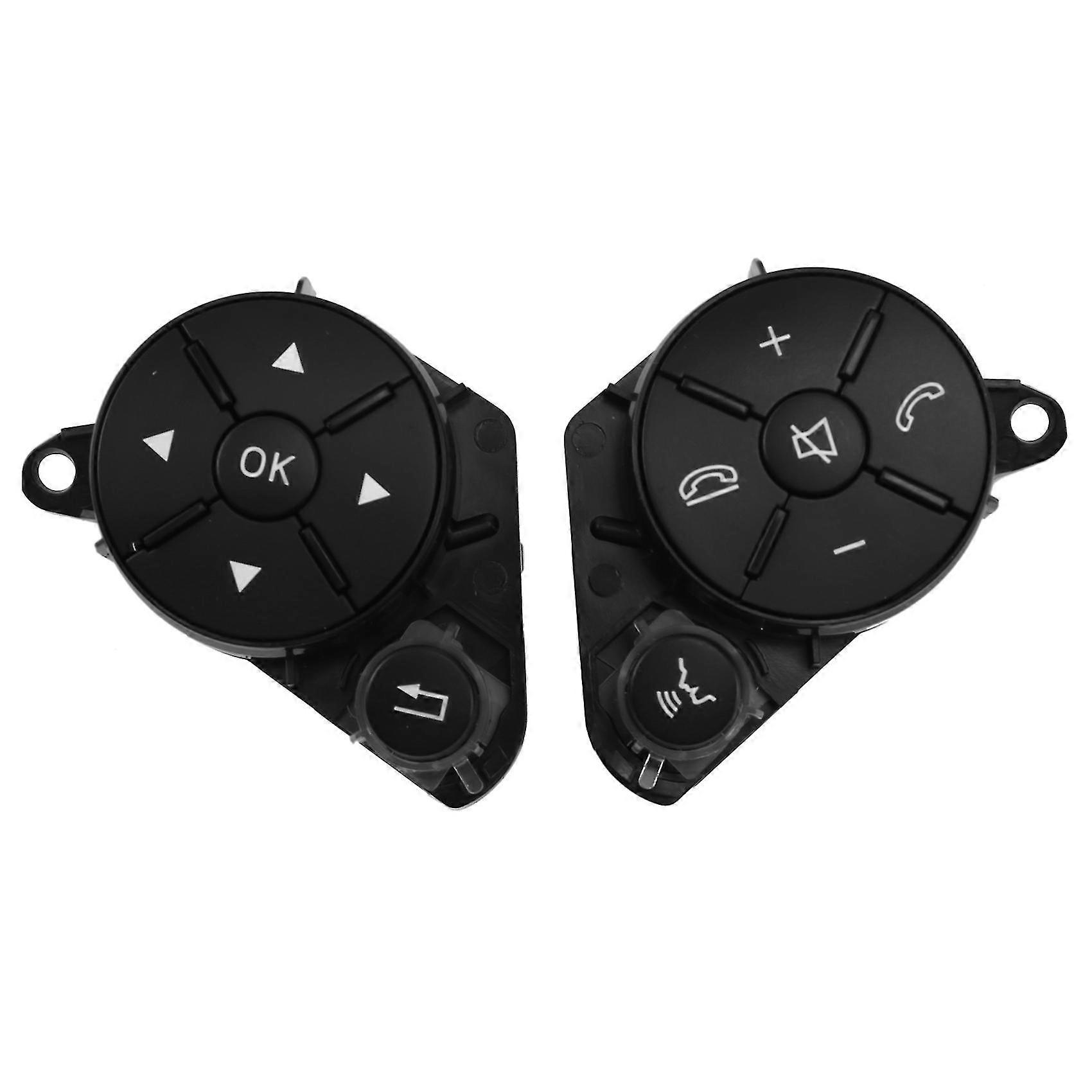 2Pcs/Set Car Steering Wheel Multi-Functional Switch Control Buttons for W204 W212 X204 Car Accessor