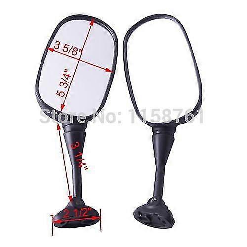 Motorcycle Left Right Rear Mirror Case For Honda Cbr600 F4 99-00 F4i 01-02 Cbr919 Cbr900