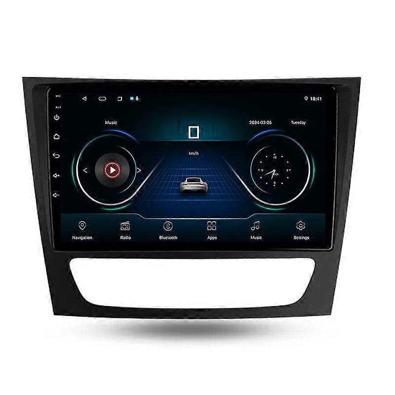 مشغل راديو السيارة لبنز E Class S211 W211 CLS C219 2002-2010 فيديو WIFI الملاحة GPS