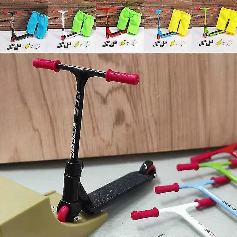 Alloy Finger Scooter With Mini Scooters Tools And Finger Board Skateboard Toy
