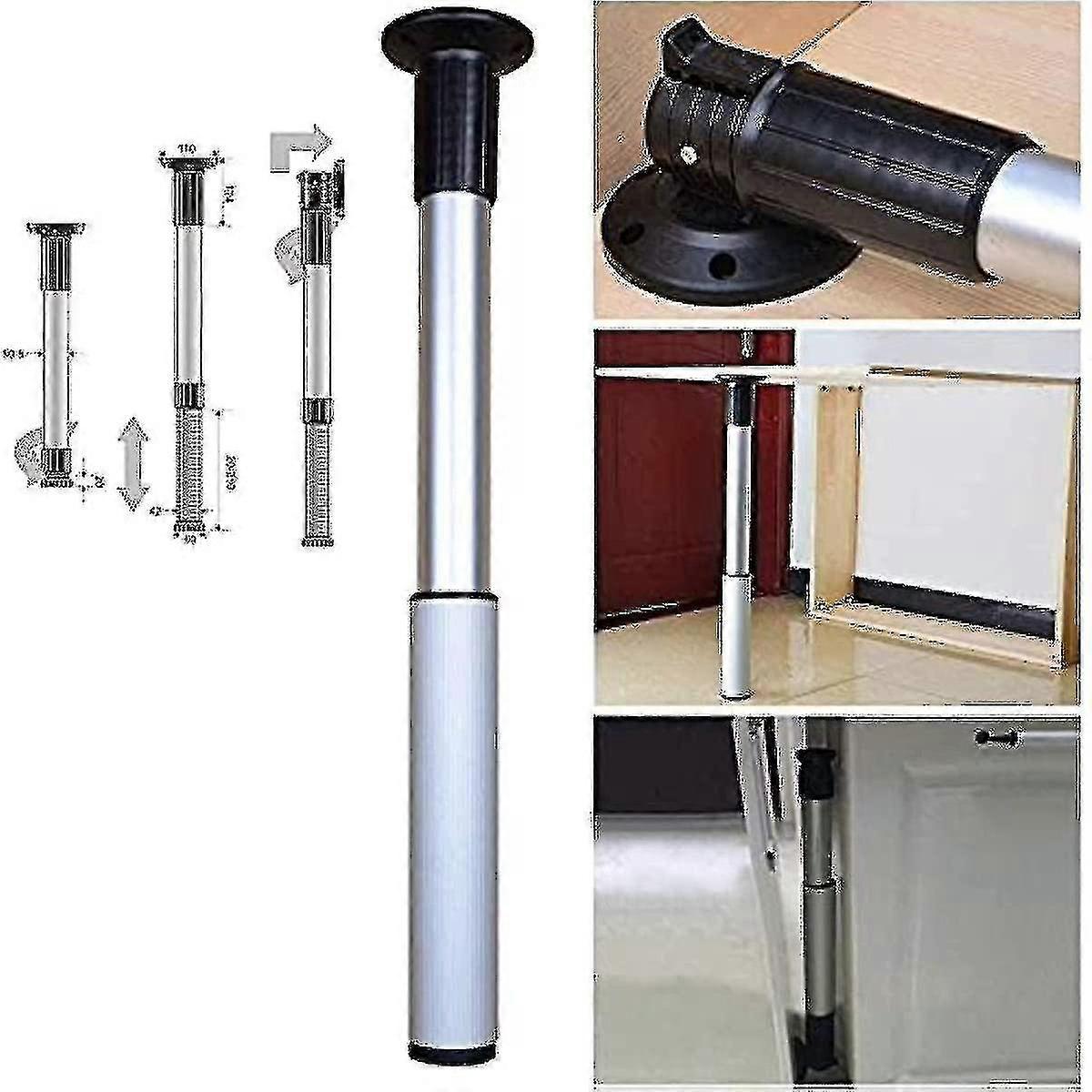 Adjustable Aluminum Alloy Table Legs, Foldable Dining Table Support