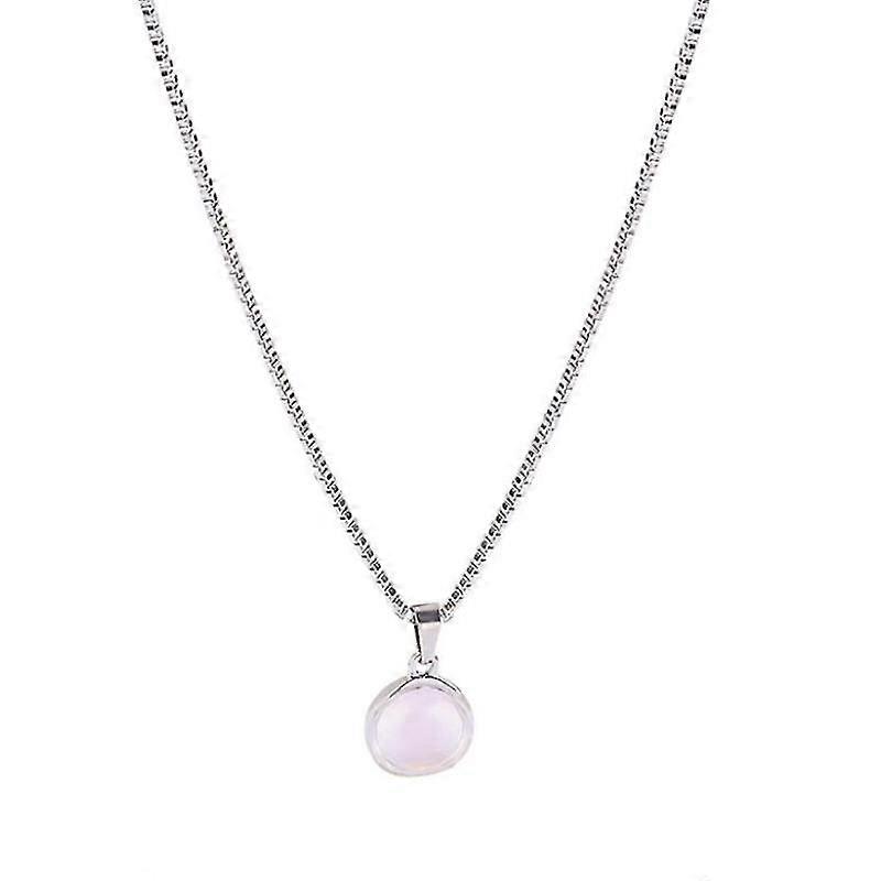 (one Moonstone Titanium Necklace