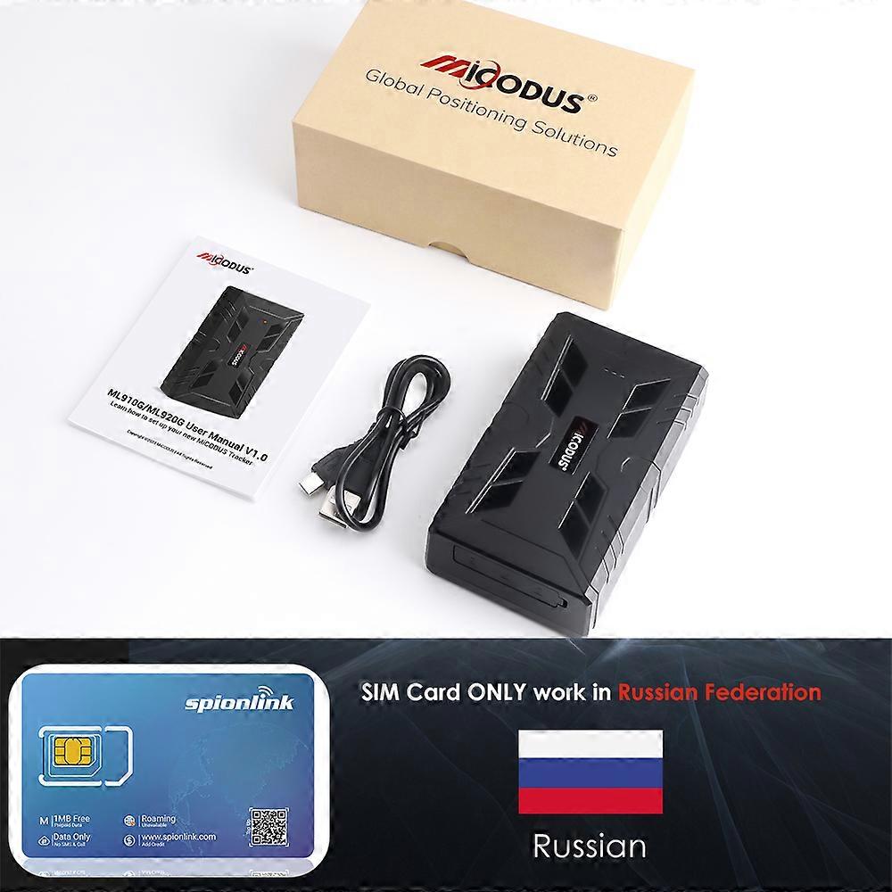 MiCODUS 4G GPS Tracker for Car Tracking Device ML910G 10000mAh Superstrong Magnetic Car Tracker Voice Monitor Move Vibrate Alert