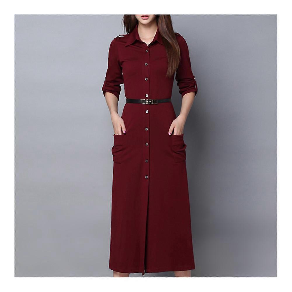 Simple Single-breasted Slim Dress Belt