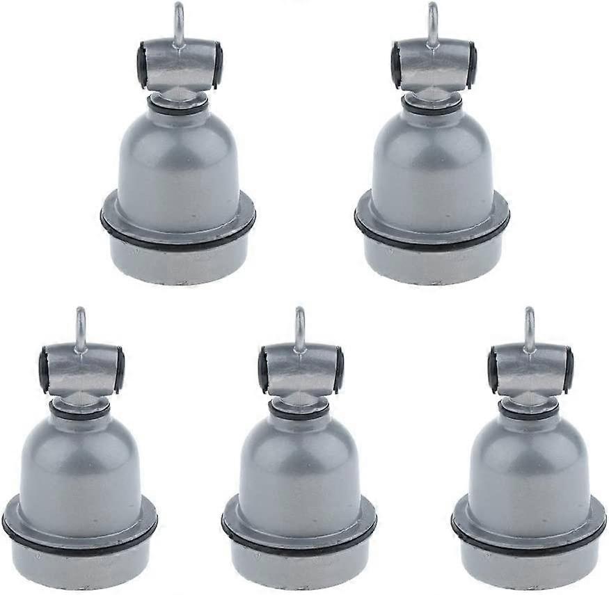 5pcs E27 LED Light Bulb Base Waterproof Lamp Holder Socket Adapter for Pig