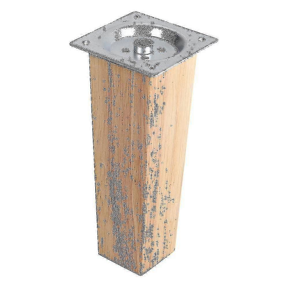 4er-Pack Eiche Holzmöbel Quadratische Beine