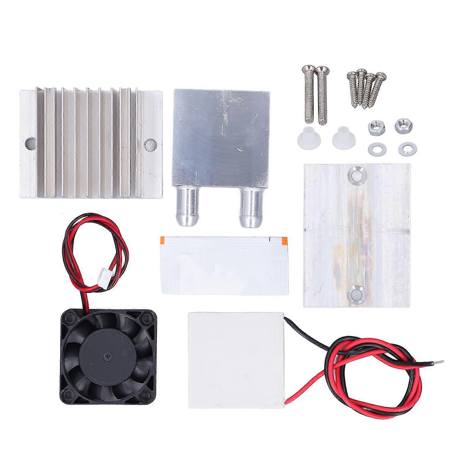 12V Car Radiator Cooling Module - Small DIY Kit with Semiconductor Refrigeration Sheet