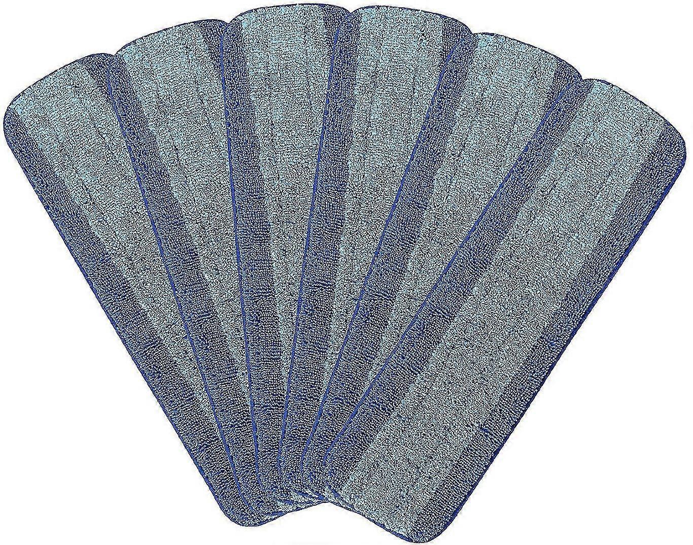 Ultra Fine Fiber Mop, Cleaning Pad Replacement, 6 Pcs