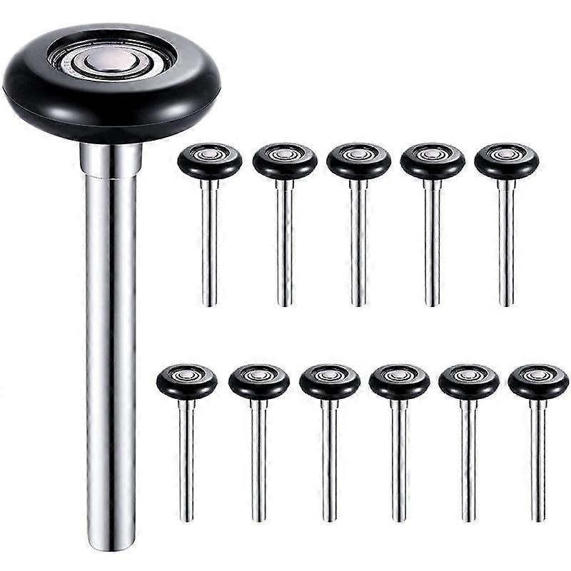 12 Pack Nylon Garage Door Roller 2 Inch Quiet Garage Rollers Bulk 6200Z Replacement Garage Door Roller