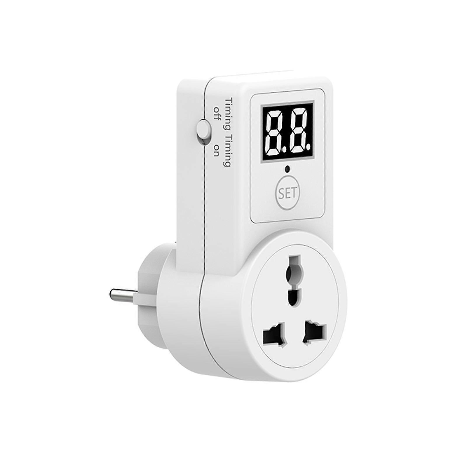 Electrical Timer Switch Digital Timer Plug Socket for Home Appliances EU Type