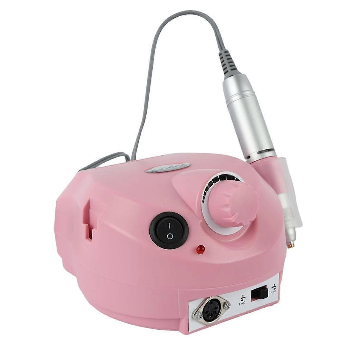 Electric Nail Drill Professional Manicure Machine Nail Sander Set Nail Drill Bit Portable Nail Salon Polisher US PLUG,D