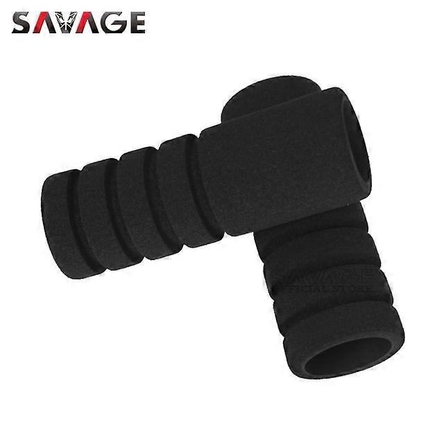 Motorcycle Handle Bar Grips Cover Slip on Foam Anti Vibration Motocross 22mm Handlebar Off-Road Bike Electric Bicycle ATV MTB