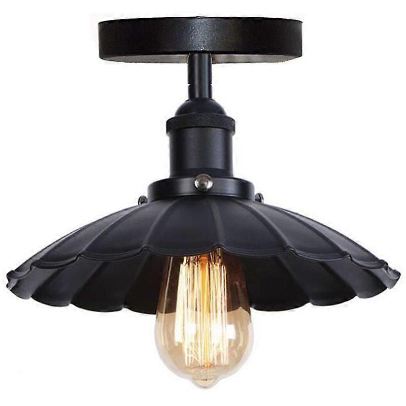 Plafonnier industriel rétro