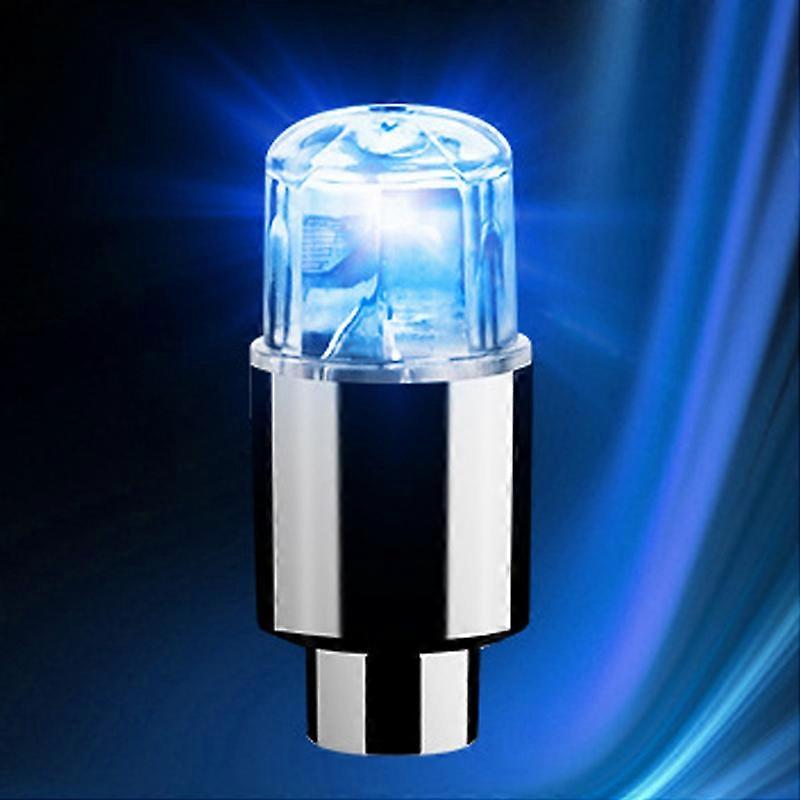 1/2/4PCS Auto Shining Car Auto Wheel Tire Tyre Light Hub Lamp Air Valve Stem LED Light With Cap Cover Car Styling Light