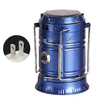 Solar Powered Rechargeable Camping Light Portable LED Lamp Outdoor Emergency