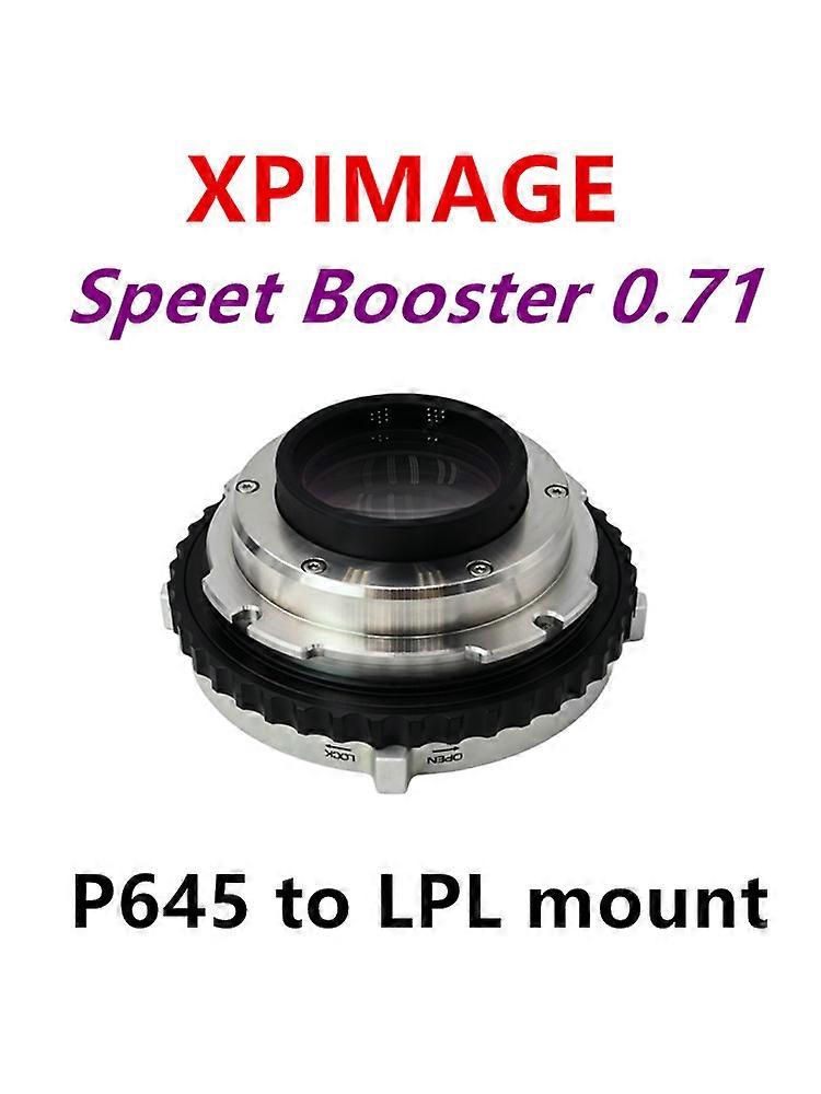 Focal Reducer Put Pantax 645 Lens to ARRI LPL mount Camera For mini LF ALEXA S35 XPIMAGE Speed Booster 0.71x Locking Adapter
