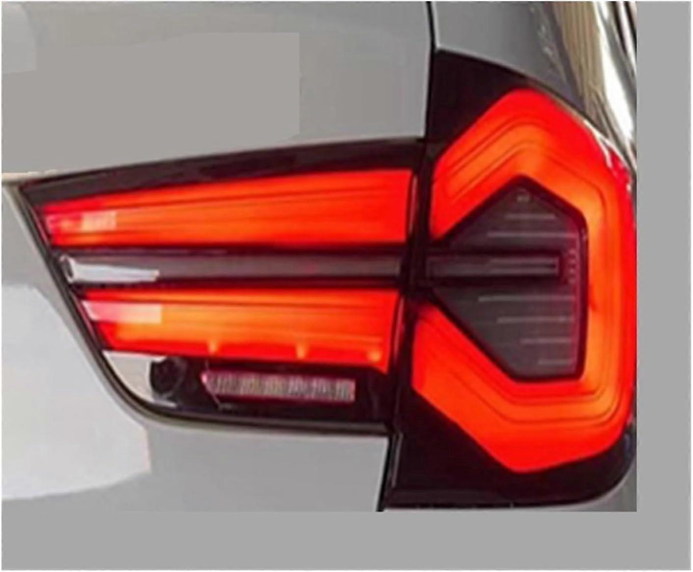 Tail Lights LED Tail Light Rear Lamp Signal Reverse Automotive Compatible with BMW X3 F25 2010-2017