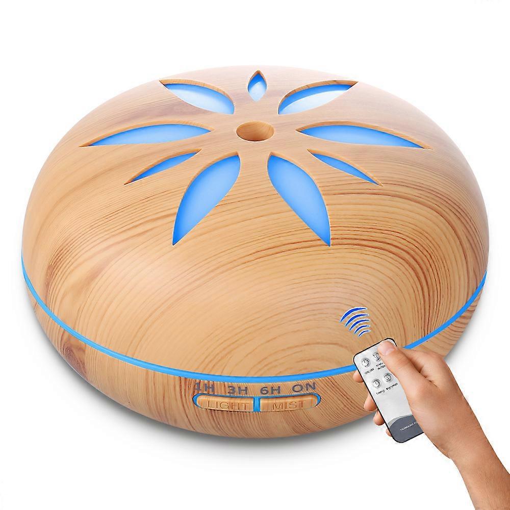 Essential Oil Diffuser 550ml,with Remote Control 7 Changing Colors Auto Shut Off