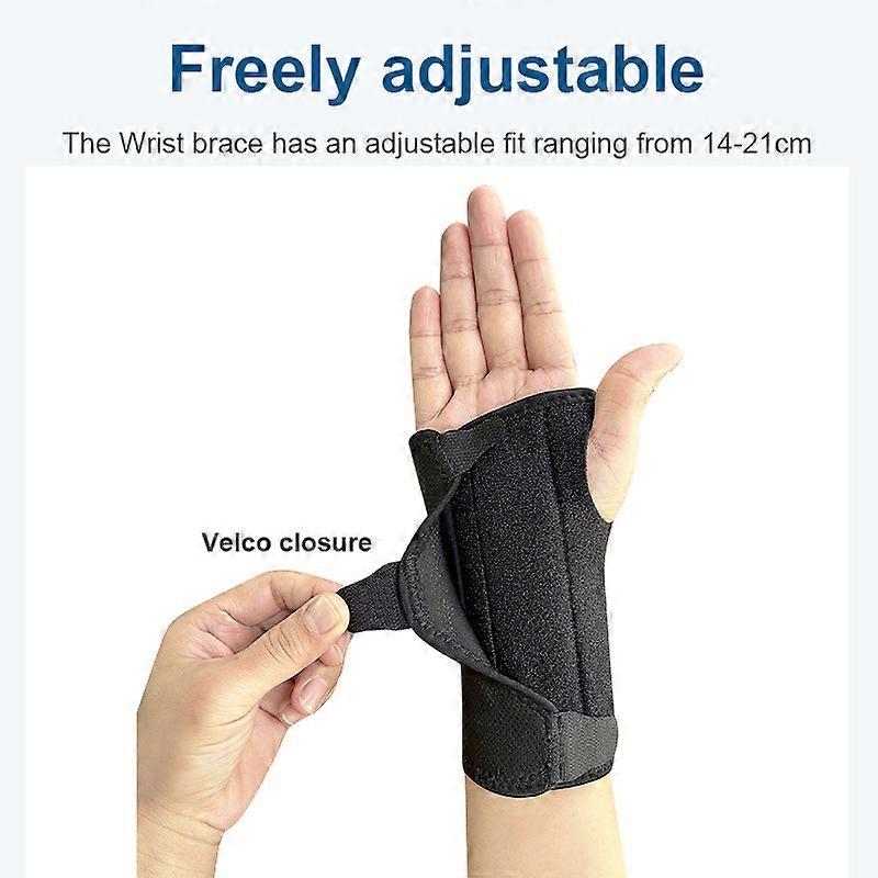 Handledsstödstöd, justerbart andningsbart handledsband vändbart handledsstöd