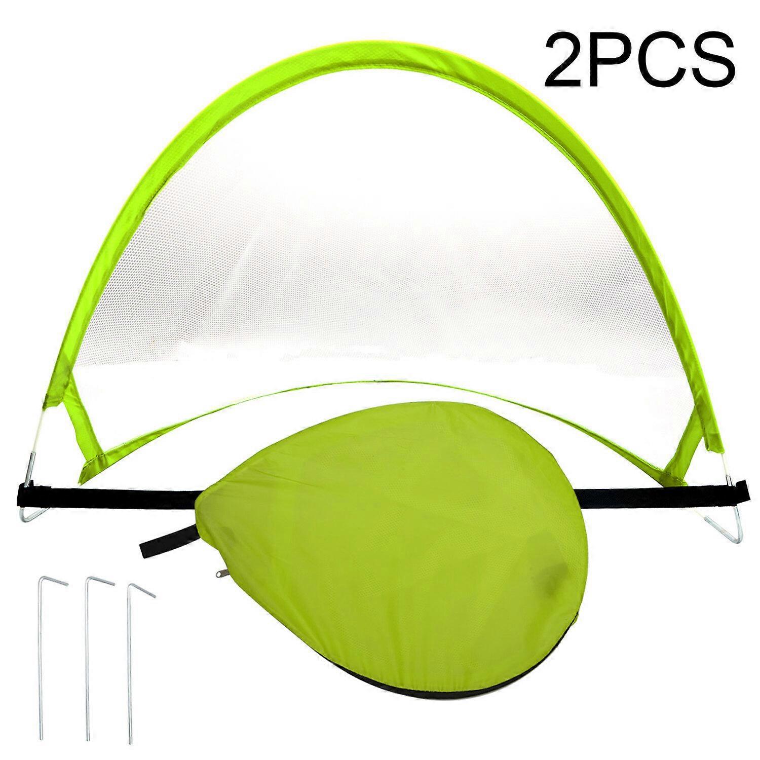 Bærbar Soccer Goal Nets for Backyard Training Practice - Barn og tenåringer Practice Mål