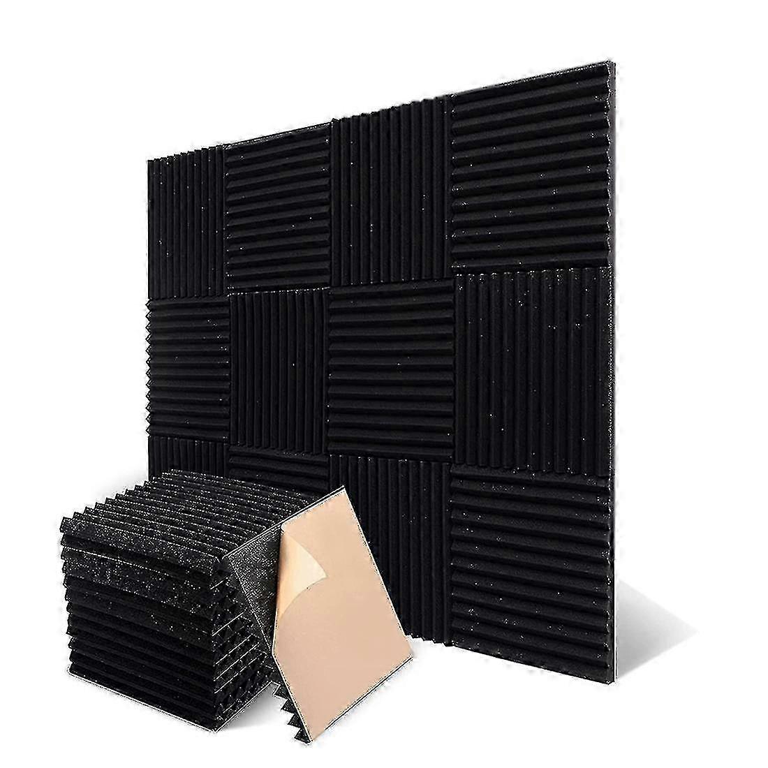24 Pack Acoustic Foam Panels Soundproof Studio Foam Acoustic
