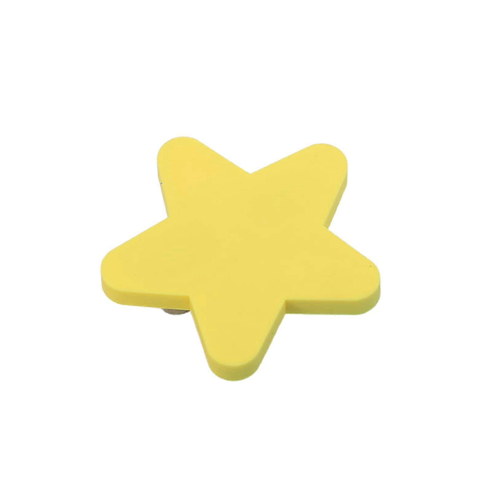 New Arrive Kids Dresser Knobs for Bedroom Cute Star Drawer Knobs Cabinet Pulls and Knobs with Safety Soft Rubber