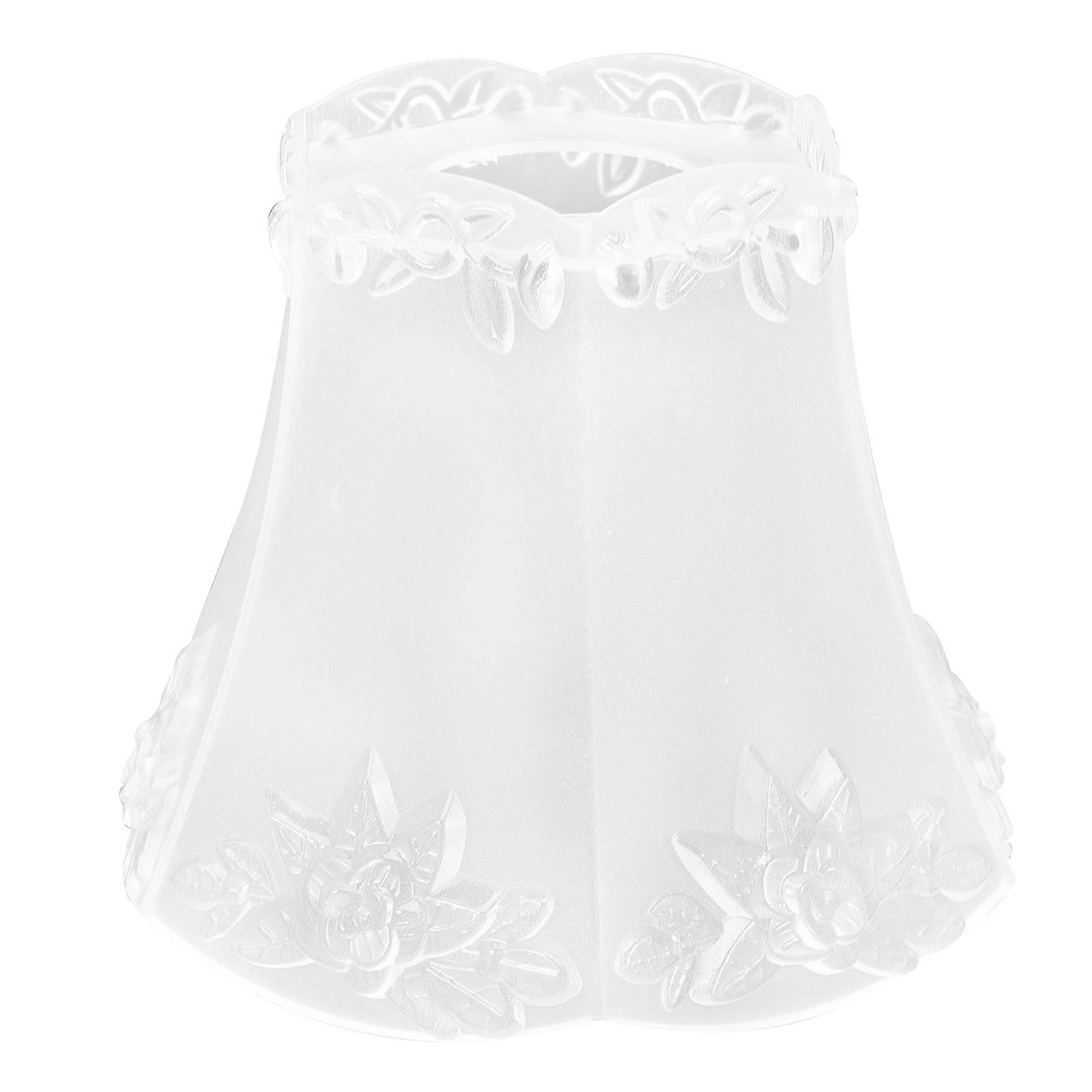 Decorative Transparent Acrylic Lamp Shade Hanging Pendant Light Shade Protector