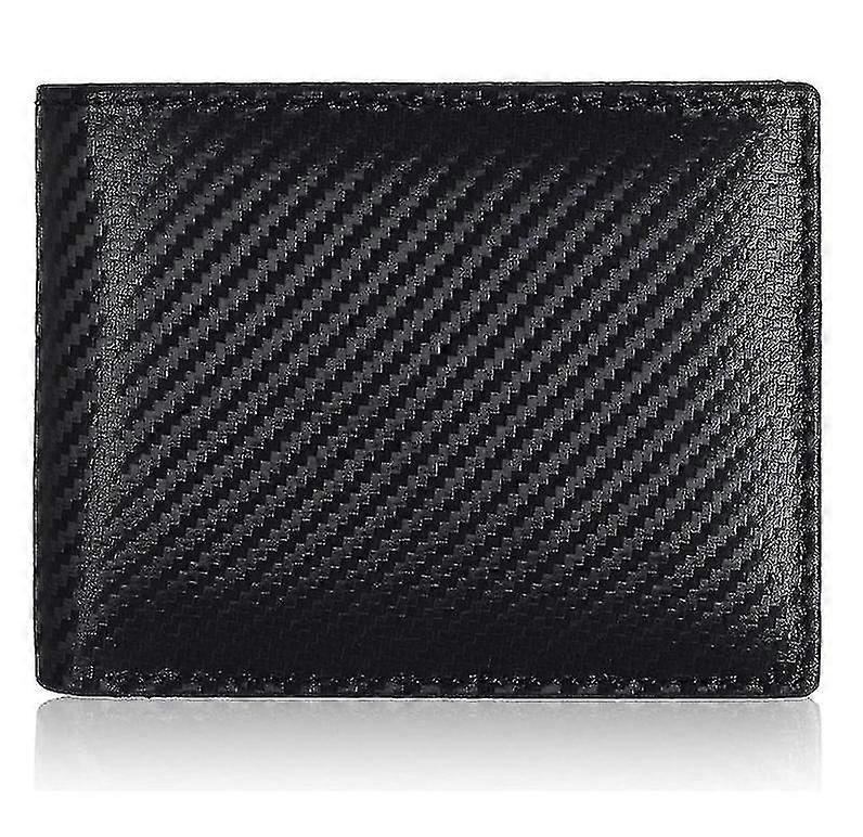 Slim Rfid Wallets For Men - Genuine Leather Front Pocket Bifold Wallet
