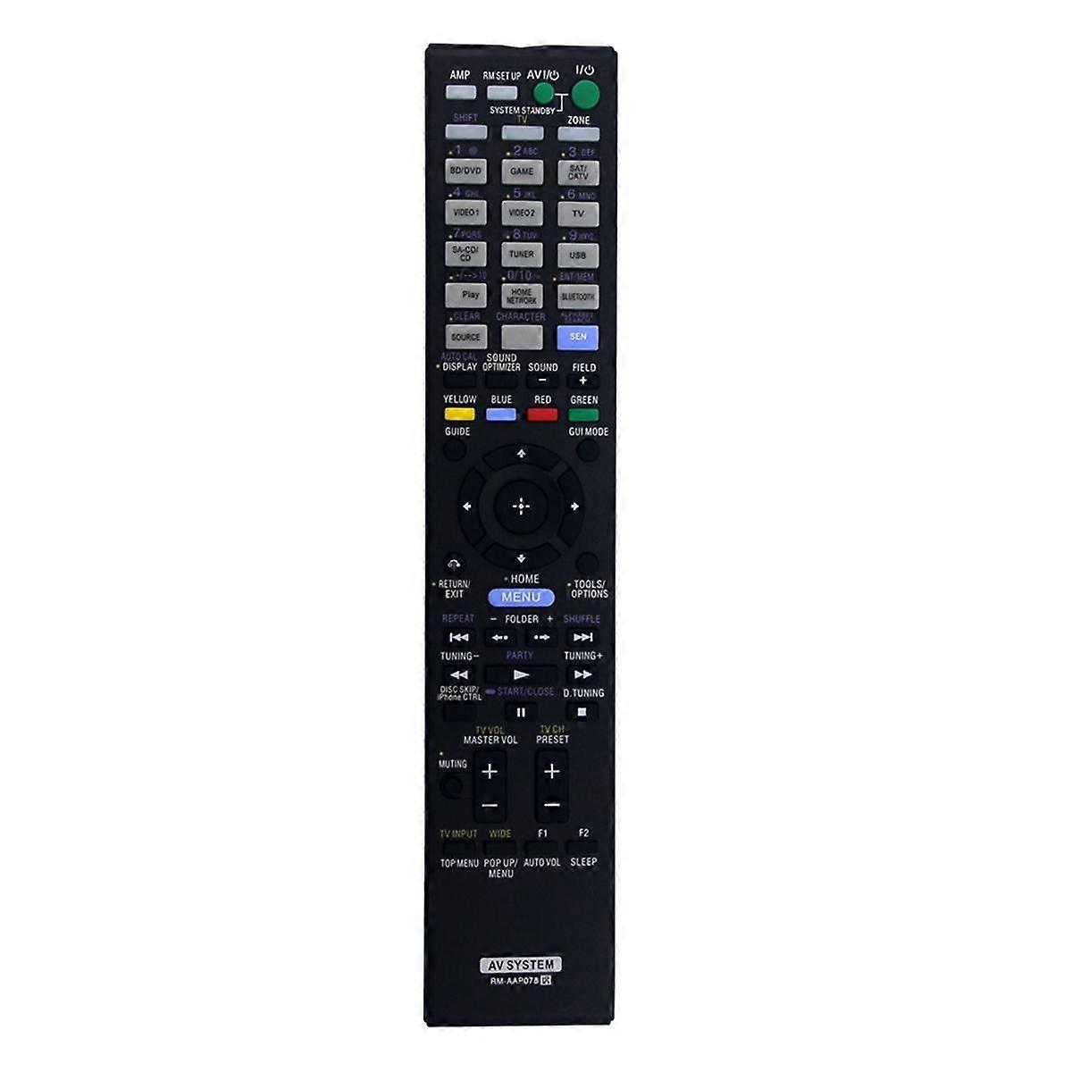 Replace RM-AAP078 Remote Control AV SYSTEM Remote Control
