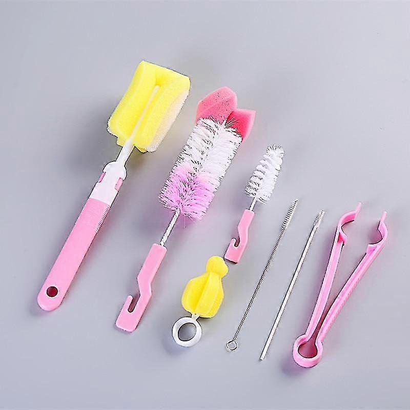 Sponge Brush, Cleaning Tools Set For Bottles