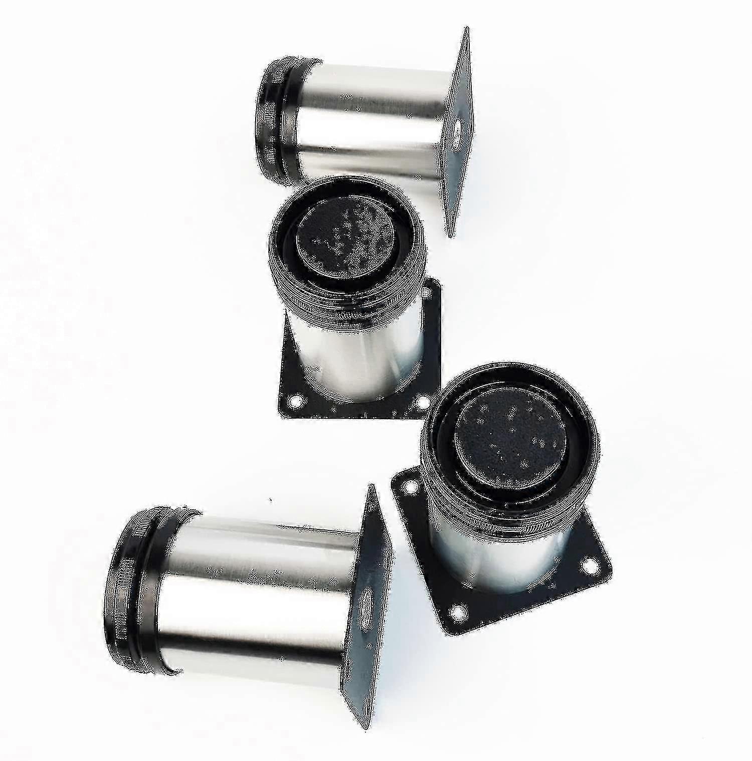 4pcs 80mm家具足ソファ脚ソファ脚家具椅子キャビネットベッド長椅子脚調節可能な高さ - jjS