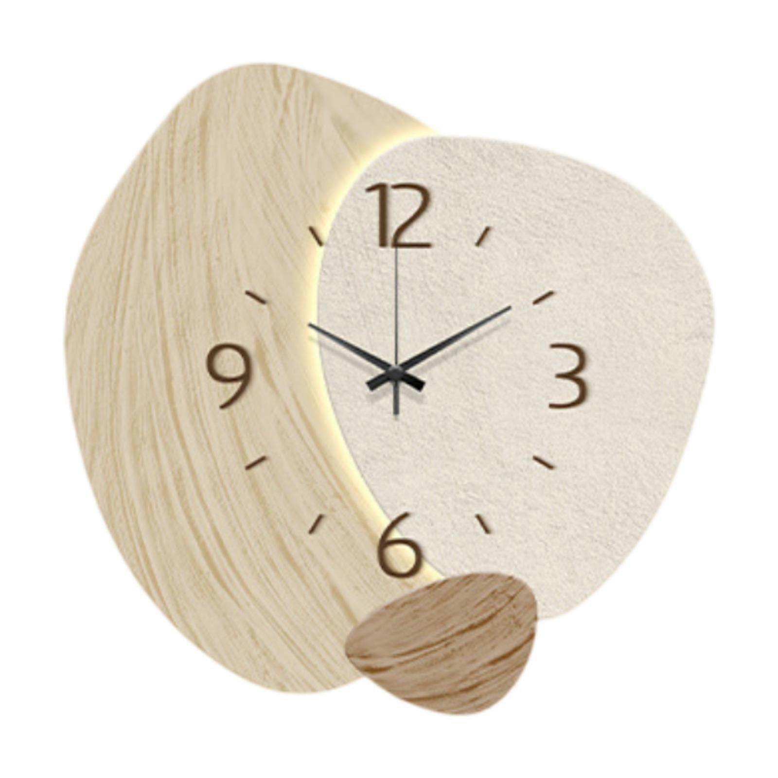 Wall Hanging Clock Precision Decorative Clock for Office Bar Cafe Restaurant Style A