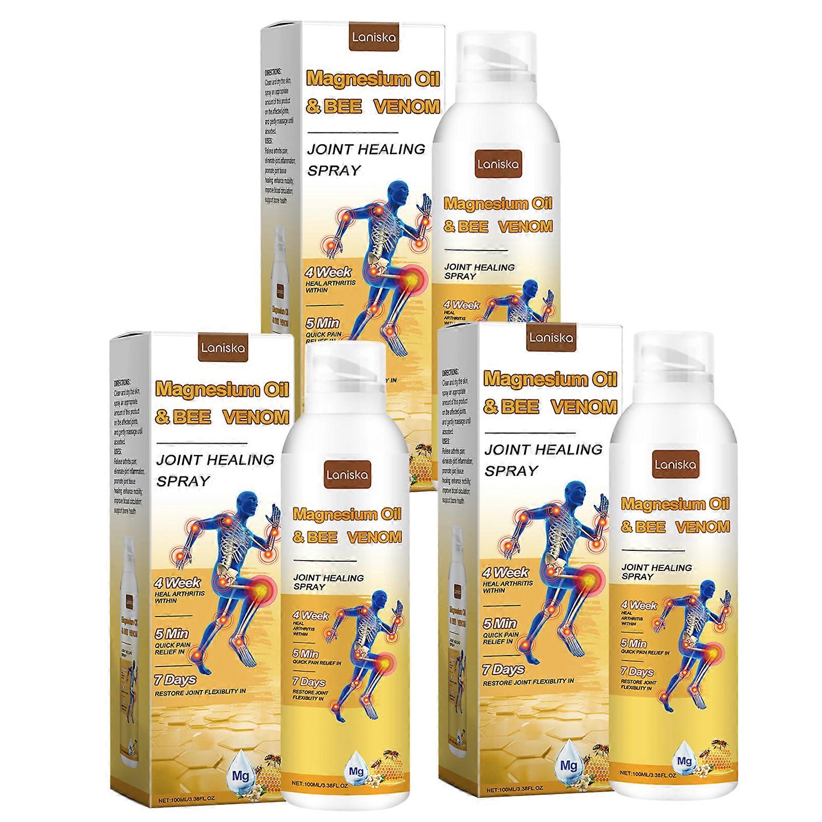 1-3 יחידות תרסיס ארס דבורים, תרסיס לטיפול במפרקים ובעצמות עם ארס דבורים, תרסיס להקלה על מפרקים עם ארס דבורים, תרסיס עיסוי מפרקים לאי נוחות במפרקים בשרירים