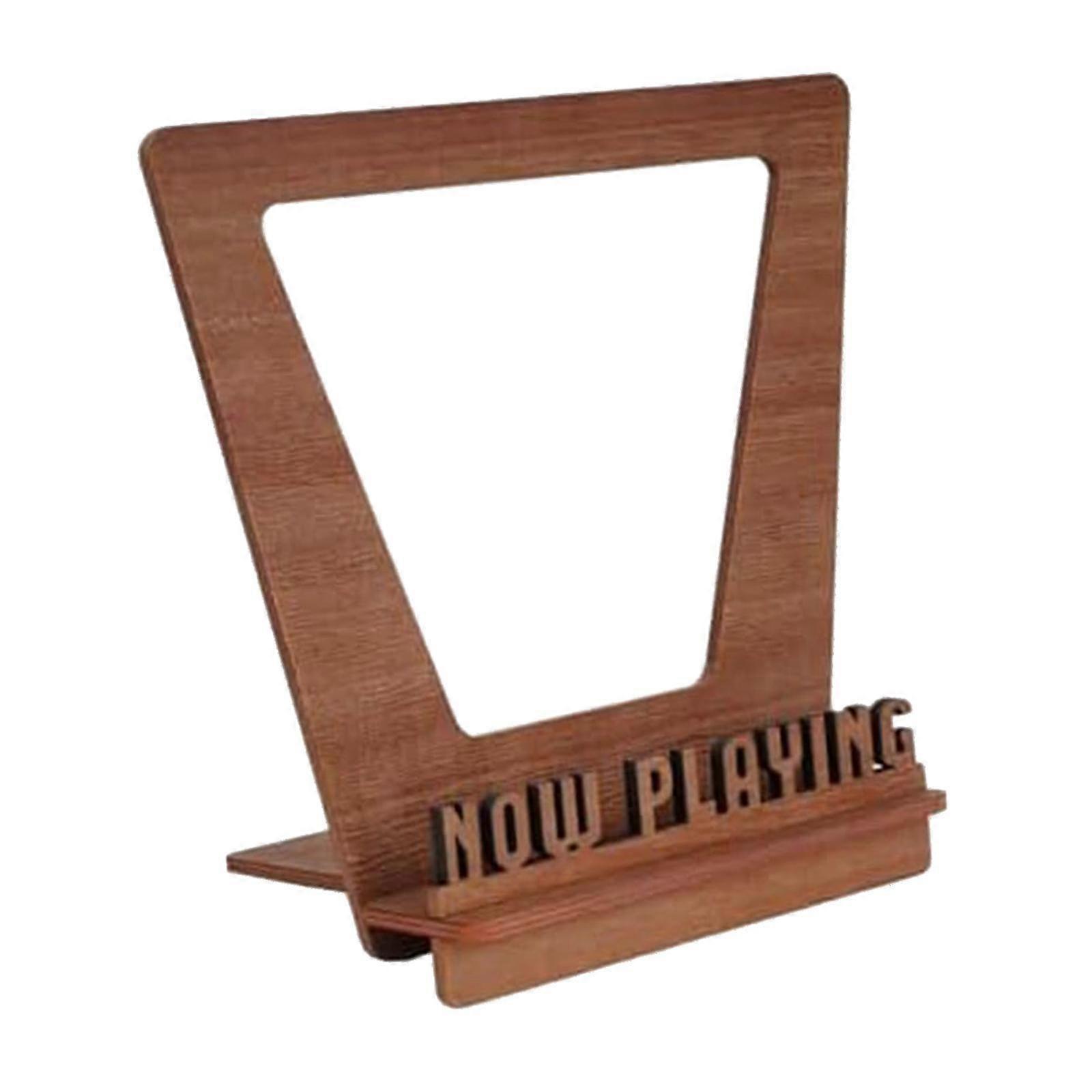 Vinyl Record Holder Tabletop Storage Rack for Comics Documents Magazines