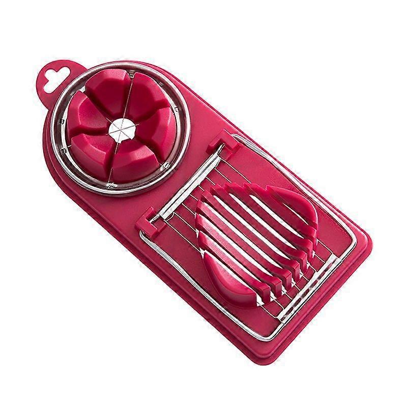 Egg slicer stainless steel egg cutter single cutting multi-functional pine egg two-in-one egg cutter