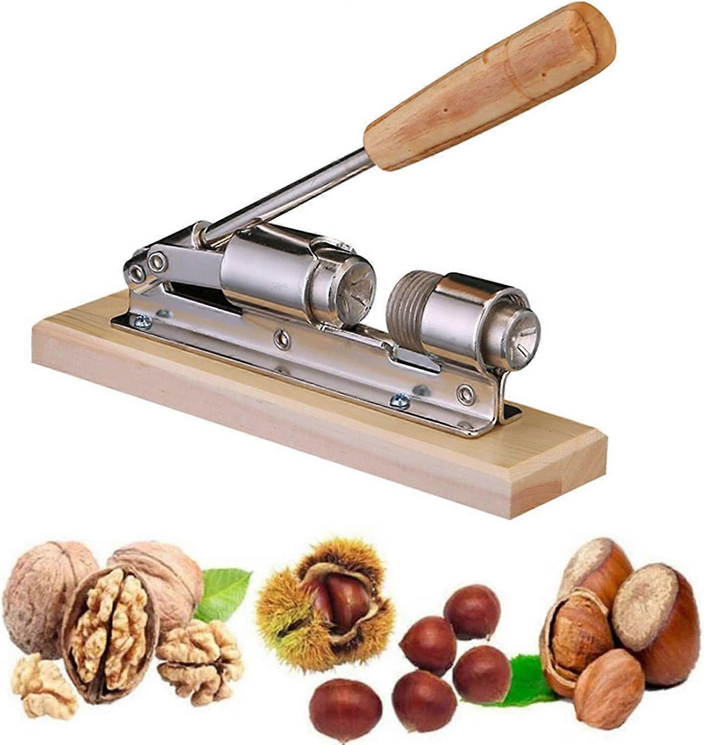 Manual Nutcracker,Nut Crackers Stainless Walnut Tongs Chestnut Tongs Nutcracker Tongs Kitchen Nut
