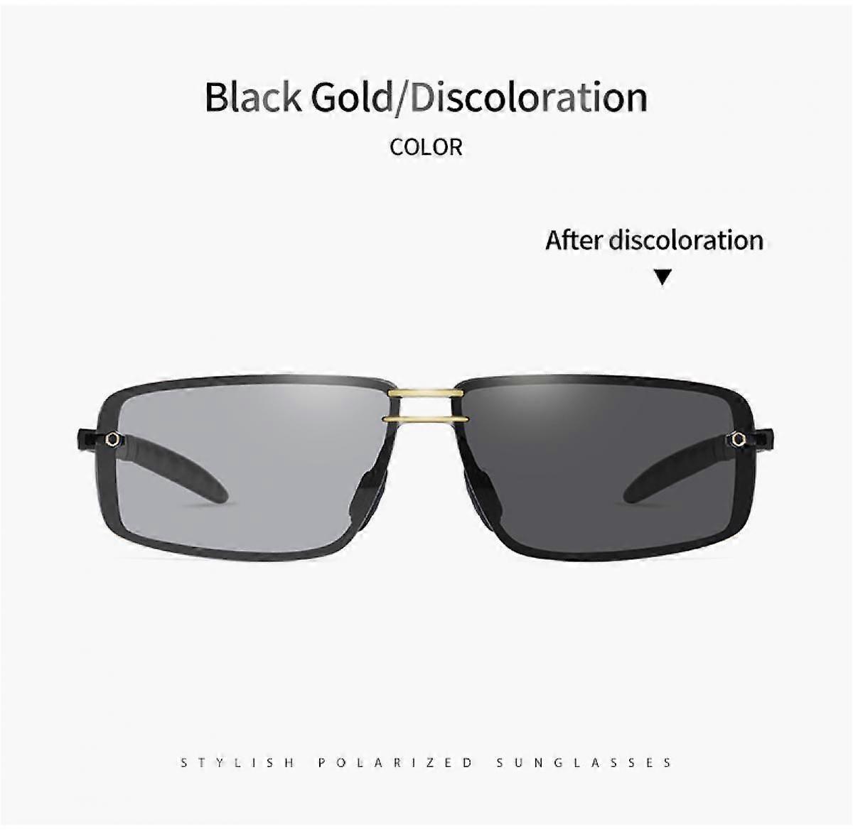 Ultra Lightweight Rectangular Polarized Sunglasses UV400 Protection