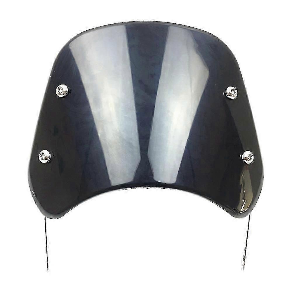Carbon Fiber Painting Motorcycle Small Windshield Retro Small Windshield Front Windshield Universal For Most Models