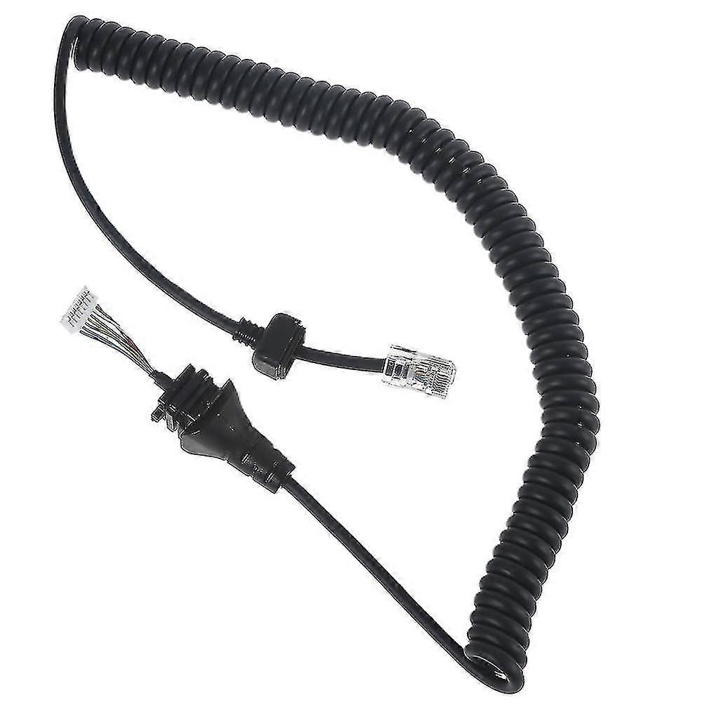 27.55in Hand Microphone Line F221 for IC-F121 IC-F121S IC-F1721 IC-F1721D, Reliable Microphone Line for Clear Communication