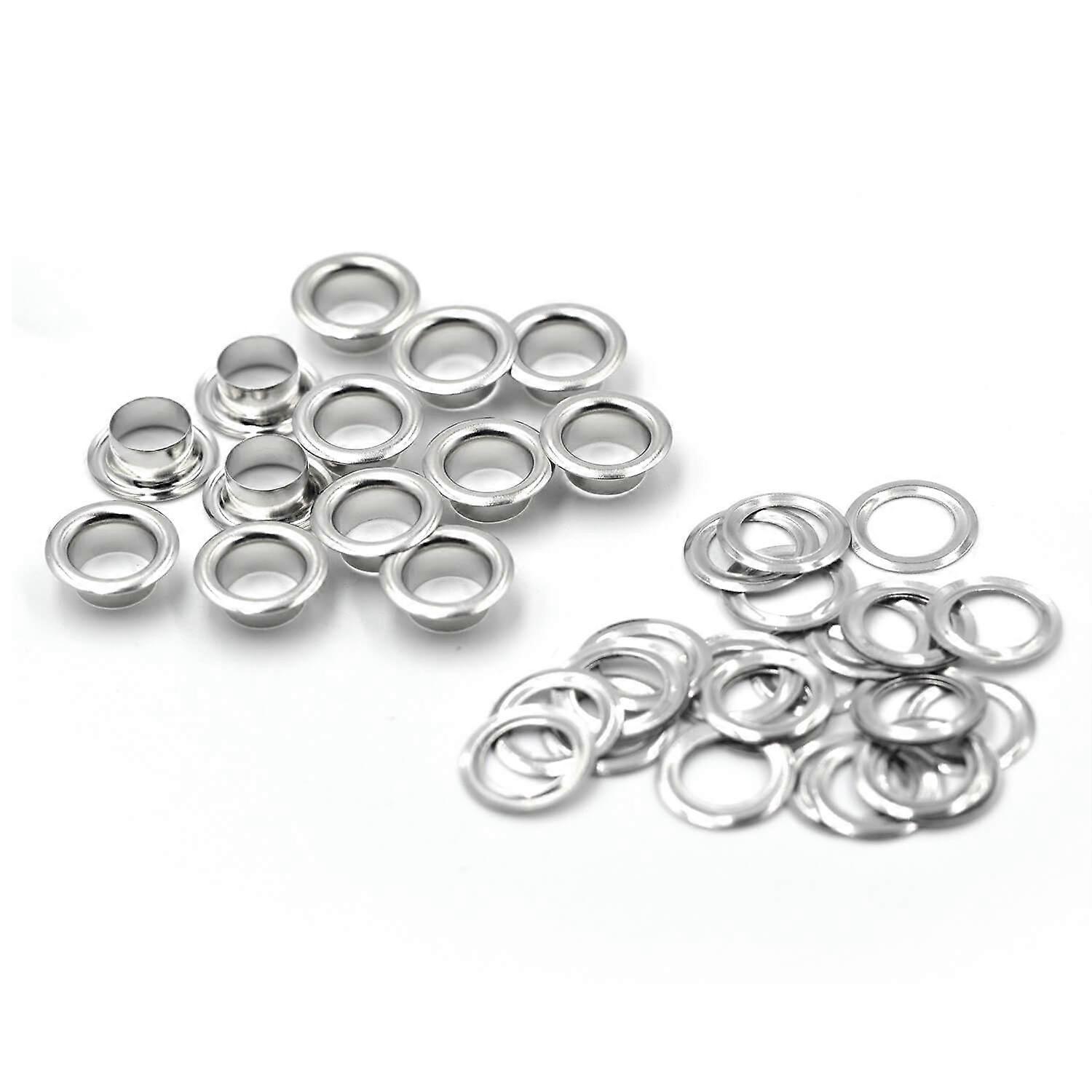 100 db-os fűzőlyuk alátéttel illeszkedő bőr kézműves táska cipő öv sapka 4mm/5mm/6mm/8mm/10mm
