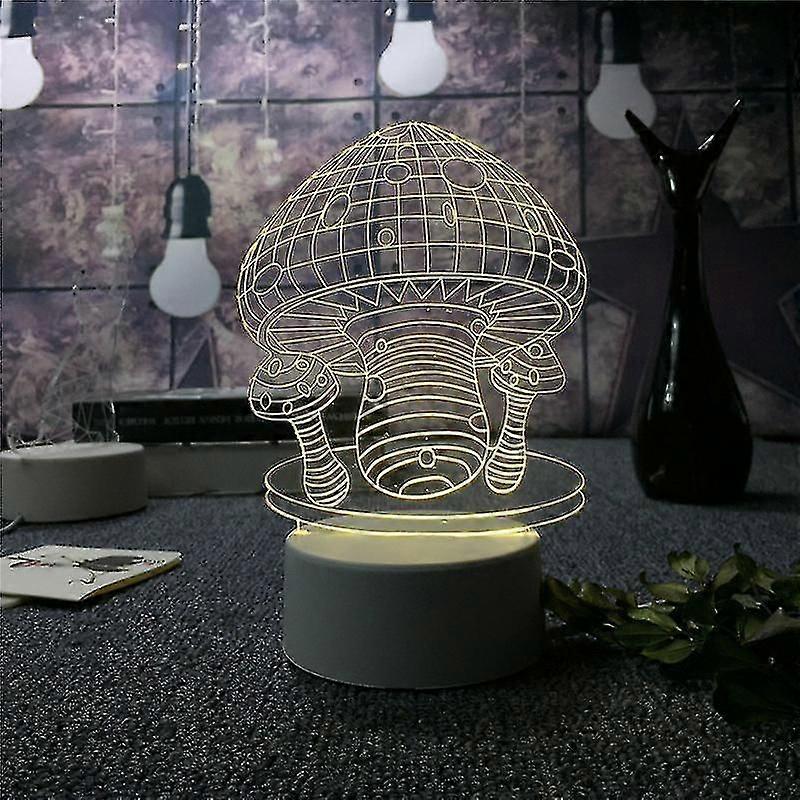 3d Illusion Night Lights Smart Touch Atmosphere Bulbing Visual Illusion Led Lamp