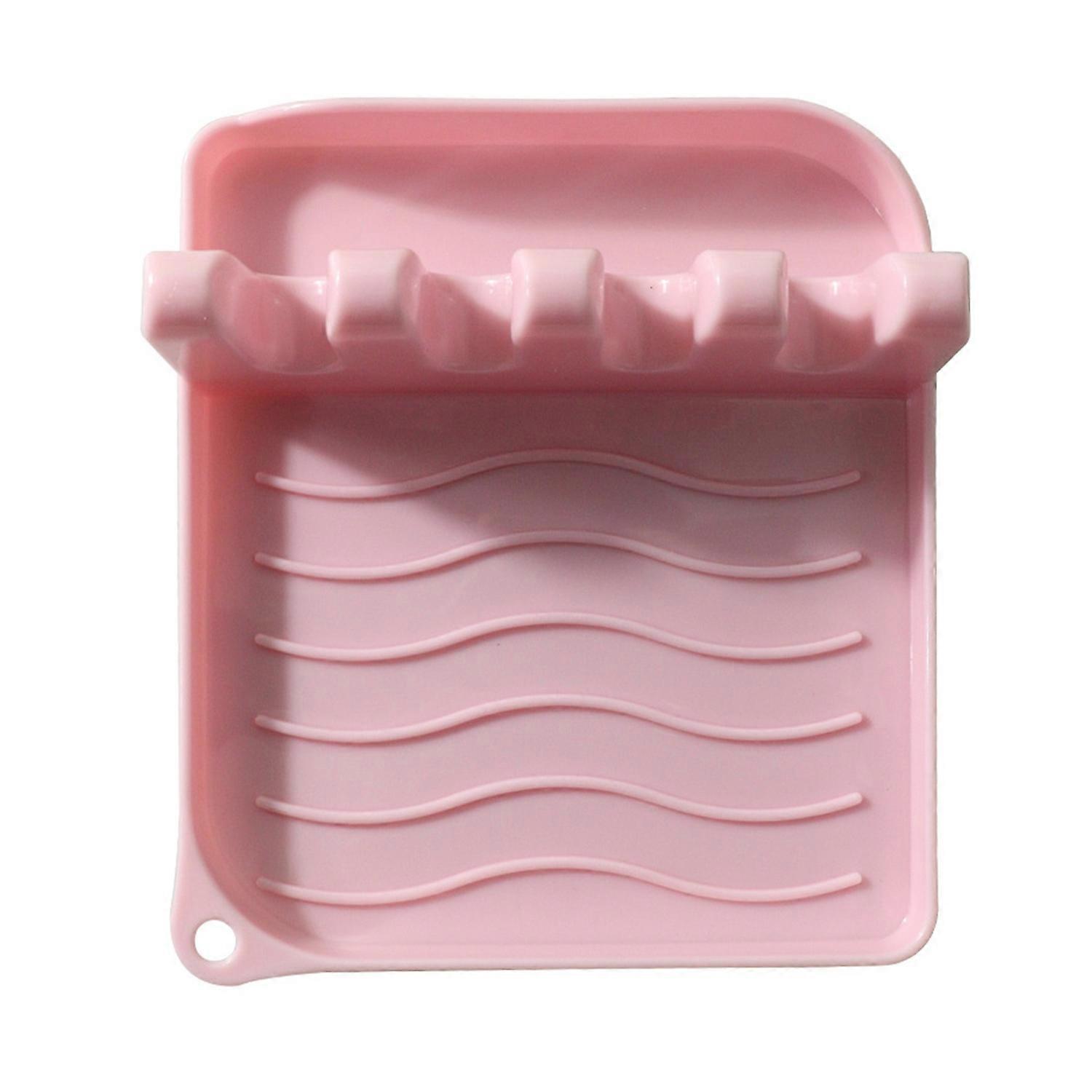 Multifunctional Spoon Rest Holder Food Grade PP Heat-Resistant Utensil Organizer Reusable Kitchen
