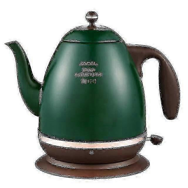 غلاية كهربائية ريترو 304 أجهزة منزلية من الفولاذ المقاوم للصدأ 1.5 لتر غلاية مياه محمولة للسفر 1500 واط وعاء قهوة على الطراز الأوروبي - xinhan