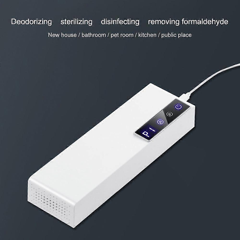 Mini sterilizzatore a ozono purificatore d'aria per uso domestico sterilizzatore USB ricaricabile deodorizzazione sterilizzatore eliminatore disinfezione per animali domestici per armadio da ufficio auto 