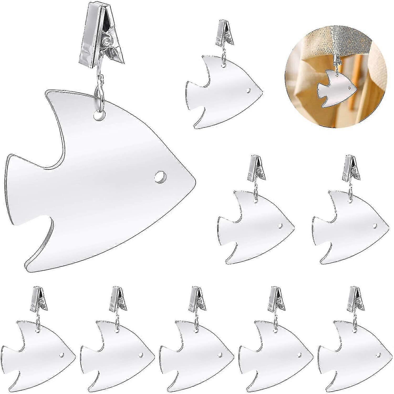 10 Pcs Heavy Duty Tablecloth Weights with Clips - for Tablecloths