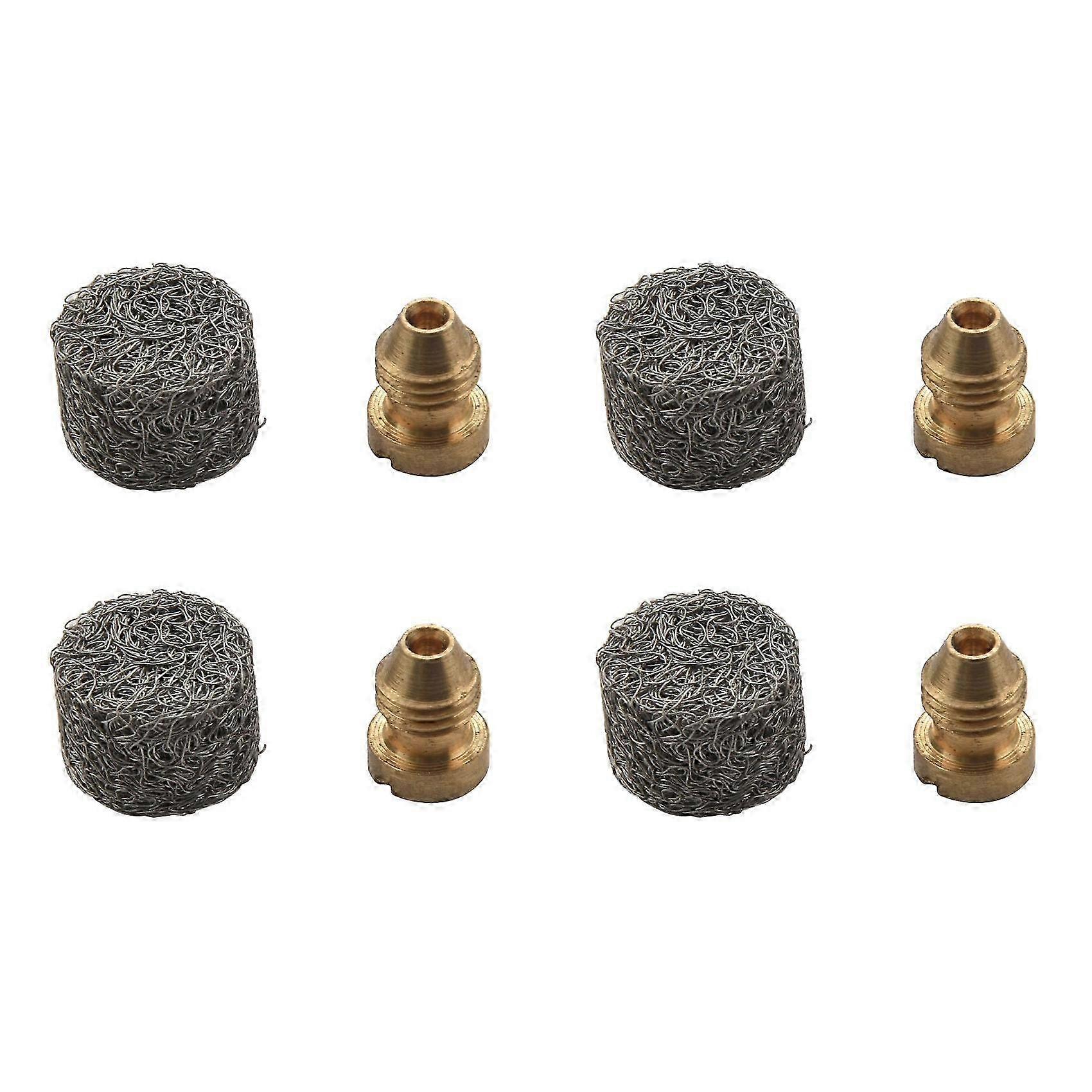 4X Foam Cannon Orifice Nozzle Tips and Foam Maker, Universal 1.1 mm Thread Nozzle and Mesh Filter 3