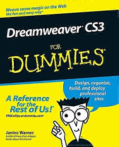 Dreamweaver CS3 For Dummies