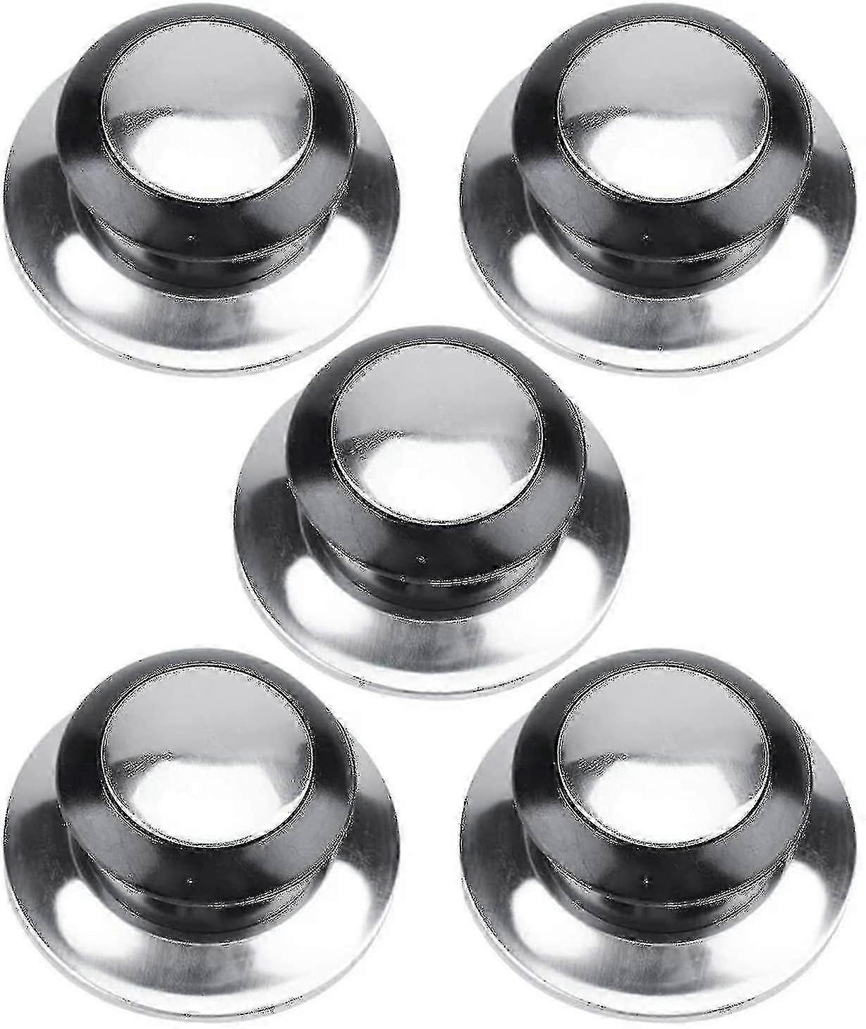 Heat-Resistant Cookware Lid Knob Handle 5-Piece Set, Replacement Parts