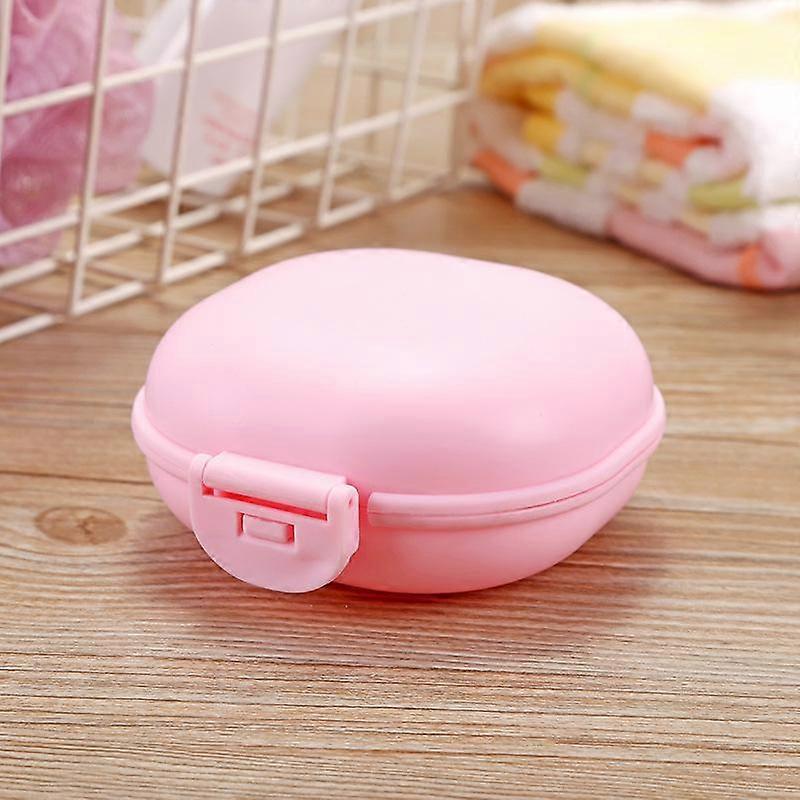 Charm Soap Box Travel Waterproof Soap Covers Boxes Toilet Drip Bathroom Soap Storage Portable Ma Caron Home Living