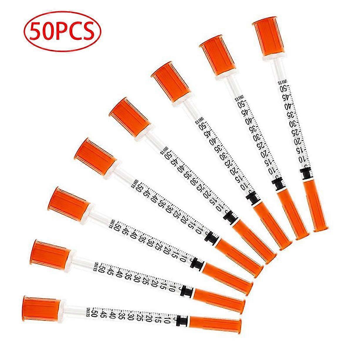 50 Pcs 30g 1ml Syringes Individually Packaged